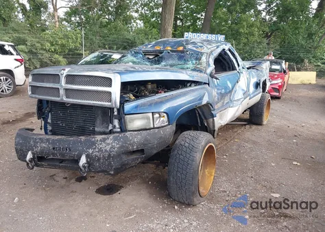 2002 Dodge Ram 2500 St z USA, uszkodzony, nr VIN 3B7KF23642M201080